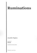 Ruminations : For SATB Chorus and 12 Instruments.