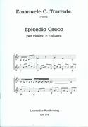 Epicedio Greco : Per Violino E Chitarra.