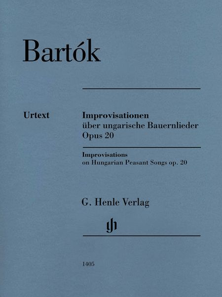 Improvisationen Über Ungarische Bauernlieder = Improvisations On Hungarian Peasant Songs, Op. 20.