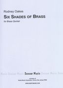 Six Shades of Brass : For Brass Quintet.