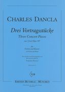 Drei Vortragsstücke, Aus Op. 187 : Für Violine und Klavier / Revised and Ed. by Tomislav Butorac.