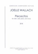 Piececitos : For Violin, Cello, Piano and Voice (2018).