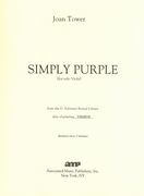 Simply Purple : For Solo Viola.
