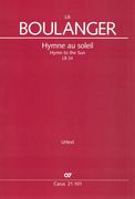 Hymne Au Soleil = Hymn To The Sun, lb 24 : For Solo Alto, Coro (SATB) and Piano / Ed. Michael Alber.