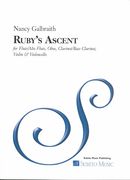 Ruby's Ascent : For Flute/Alto Flute, Oboe, Clarinet/Bass Clarinet, Violin and Violoncello.