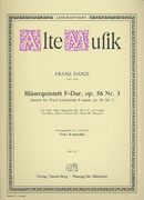 Bläserquintett F-Dur, Op. 56, Nr. 3.