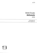 Antisonate : Für Altsaxophon (2018).