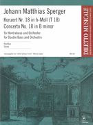 Konzert Nr. 18 In H-Moll (T 18) : Für Kontrabass und Orchestra / Ed. Klaus Trumpf & Miloslav Gajdos.