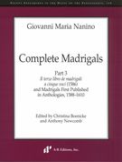 Complete Madrigals, Part 3 / edited by Christina Boenicke and Anthony Newcomb.
