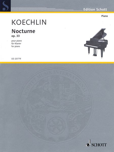 Nocturne, Op. 33 : Pour Piano (1907) / edited by Otfrid Nies.