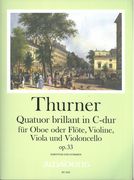 Quatuor Brillant In C-Dur, Op. 33 : Für Oboe Oder Flöte, Violine, Viola und Violoncello.