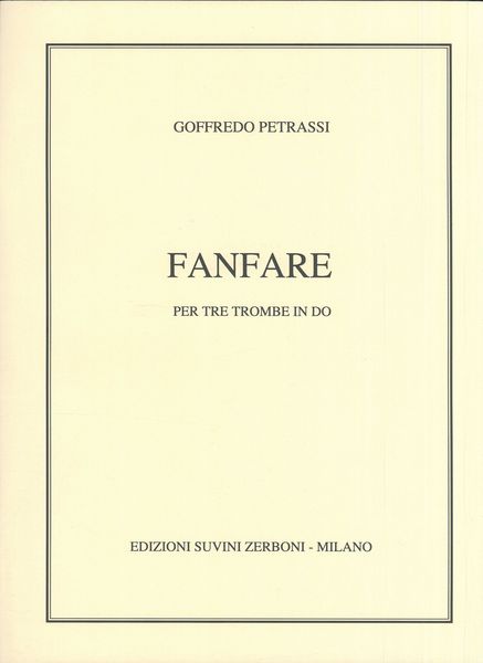 Fanfare : Per Tre Trombe In Do (1944-76).