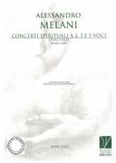 Concerti Spirituali A 2, 3 E 5 Voci, Opera Terza (Roma 1682) / edited by Antonio Frigé.