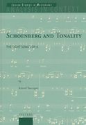 Schoenberg and Tonality : The Eight Songs, Op. 6.