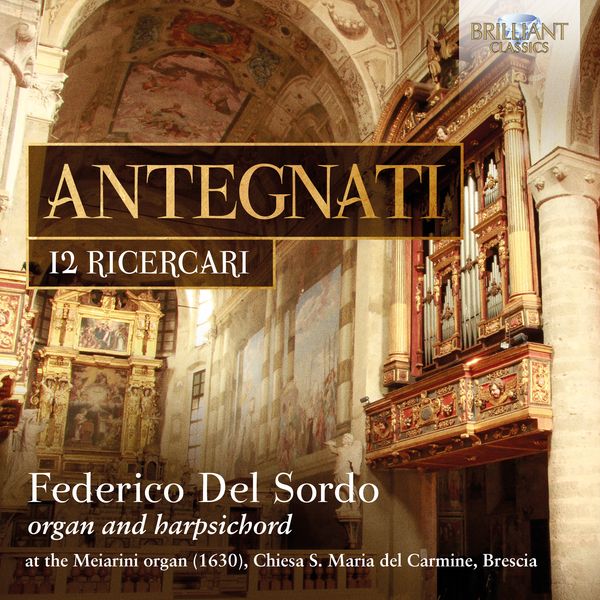12 Ricercari / Federico Del Sordo, Organ.