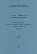 Quatre Sonates Pour le Clavecin, Avec Un Violon et Basse Ad Libitum, Op. 5.