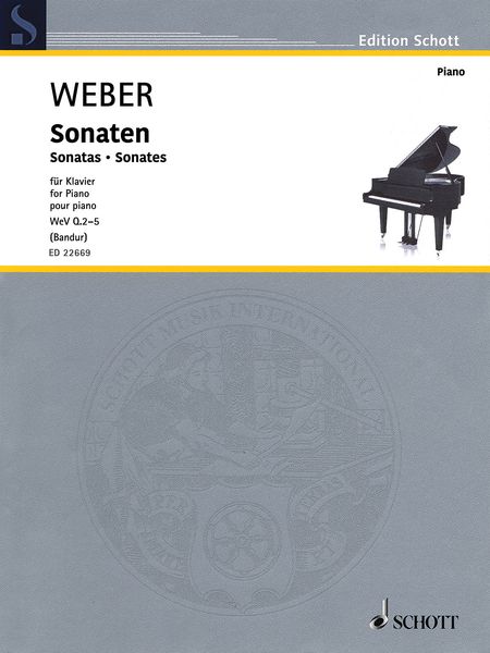 Sonaten, WeV Q.2-5 : Für Klavier / edited by Markus Bandur.