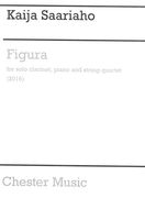 Figura : For Solo Clarinet, Piano and String Quartet (2016).
