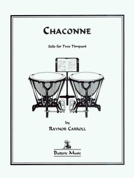 Chaconne : Solo For Two Timpani.