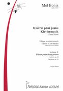 Pièces Pour Deux Pianos / edited by Ingrid Mayer.