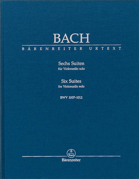 Sechs Suiten, BWV 1007-1012 : Für Violoncello Solo / edited by Andrew Talle.
