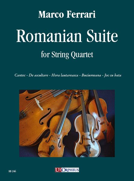 Romanian Suite : For String Quartet.