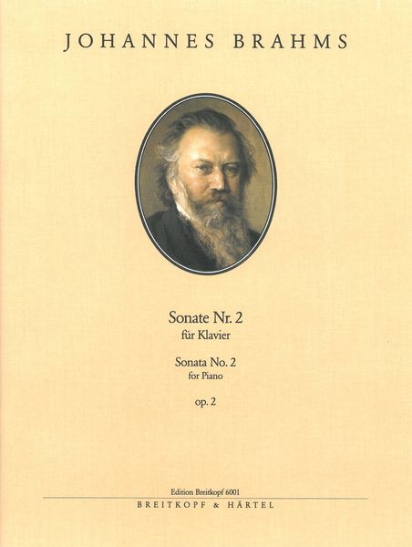 Sonata No. 2, Op. 2 : For Piano / edited by Eusebius Mandyczewski.