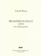 Brandeis Sunday : For String Quartet (1995).