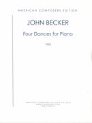 Four Dances : For Piano (1953).