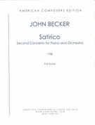 Satirico : Second Concerto For Piano and Orchestra (1938).