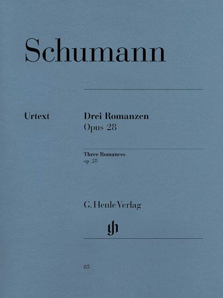 Drei Romanzen, Op. 28 : For Piano.