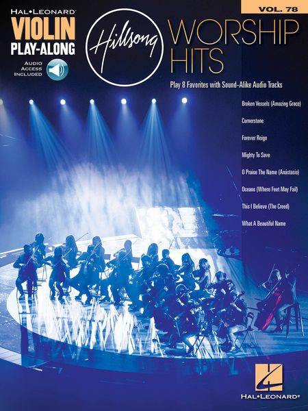 Hillsong Worship Hits : Hal Leonard Violin Play-Along.