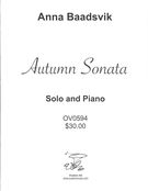 Autumn Sonata : For Tuba and Piano (2018).
