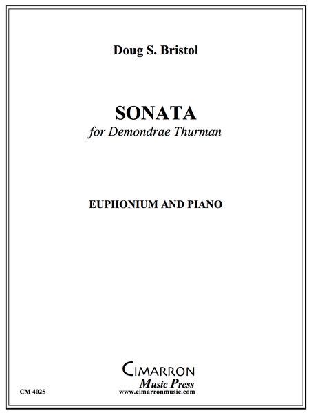 Sonata : For Euphonium and Piano.