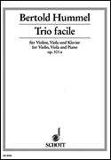 Trio Facile, Op. 101a : For Violin, Viola and Piano.