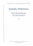 Four Short Pieces : For Two Pianos (1946).
