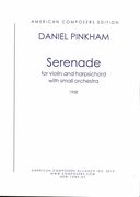 Serenade : For Violin and Harpsichord With Small Orchestra (1958).