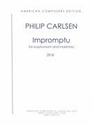 Impromptu : For Euphonium and Marimba (2018).