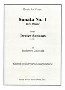 Sonata No. 1 In G Minor, From Twelve Sonatas (1732) : For Piano / edited by Bernardo Scarambone.