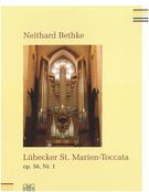 Lübecker St. Marien-Toccata, Op. 56 Nr. 1 : Für Orgel Solo (1965/Rev. 1985).