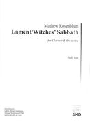 Lament/Witches' Sabbath : For Clarinet and Orchestra (2017).