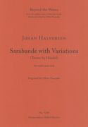 Sarabande With Variations (Theme by Händel) : For Violin and Viola / Engraved by Oliver Fraenzke.