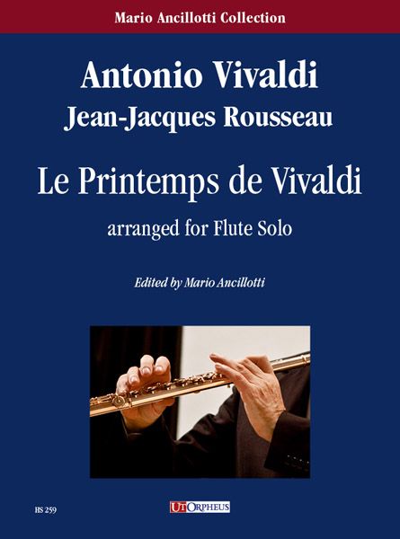 Printemps De Vivaldi : For Flute Solo / arranged by Jean-Jacques Rousseau.