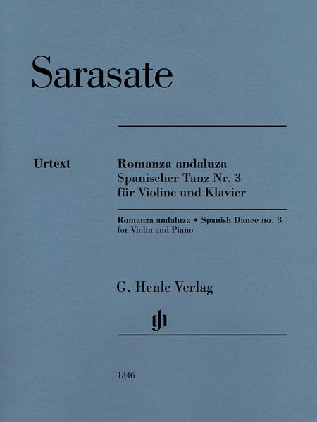 Romanza Andaluza (Spanischer Tanz Nr. 3), Op. 22 Nr. 1 : Für Violine und Klavier / Ed. Peter Jost.