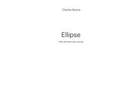 Ellipse : For Cello and Electronic Sounds.