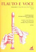 Flauto E Voce, Heft 14 : Originalkompositionen Für Sopran (Tenor), 2-3 Blockflöten & Basso Continuo.