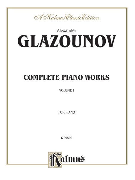 Complete Piano Works, Vol. 1.
