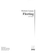Fleeting : For Piano (2016, Rev. 2018).