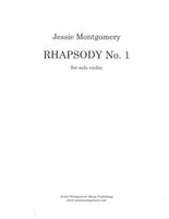 Rhapsody No. 1 : For Solo Violin.