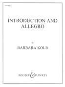 Introduction and Allegro : For Wind Band.